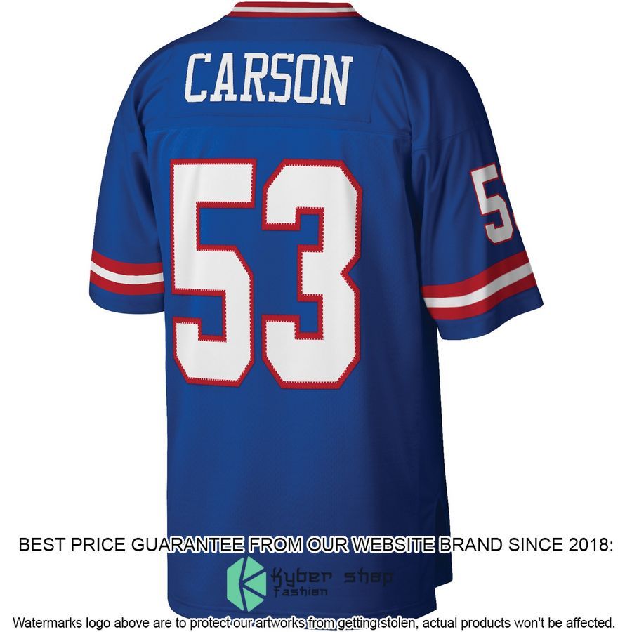 Harry Carson New York Giants Mitchell & Ness Legacy Replica Royal Football Jersey 3 Harry Carson New York Giants Mitchell & Ness Legacy Replica Royal Football Jersey word2