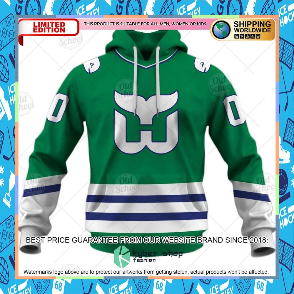 Hartford Whalers Carolina Hurricanes Vintage NHL Green CUSTOM Shirt, Hoodie 8 Hartford Whalers Carolina Hurricanes Vintage NHL Green CUSTOM Shirt, Hoodie word2