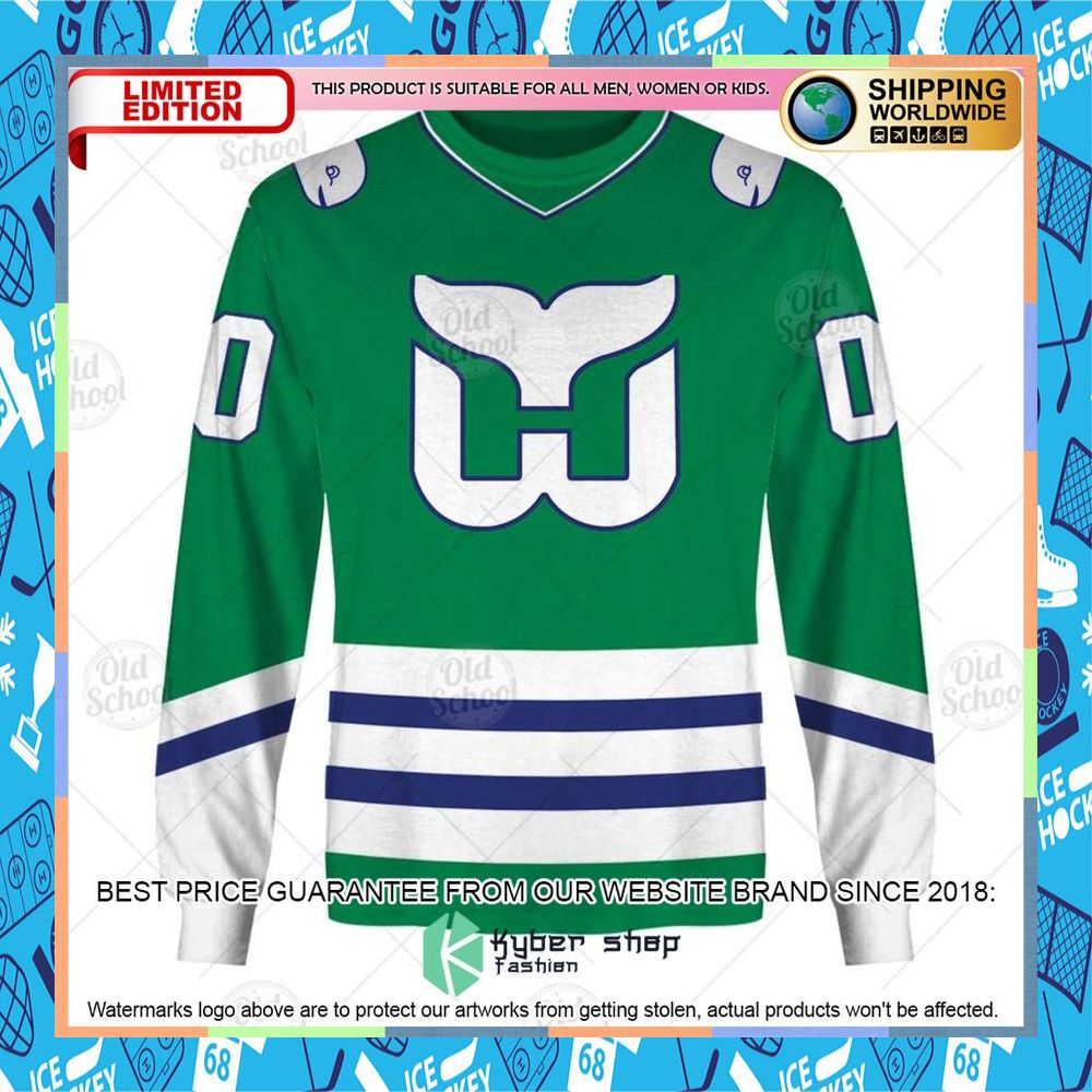 Hartford Whalers Carolina Hurricanes Vintage NHL Green CUSTOM Shirt, Hoodie 11 Hartford Whalers Carolina Hurricanes Vintage NHL Green CUSTOM Shirt, Hoodie word2