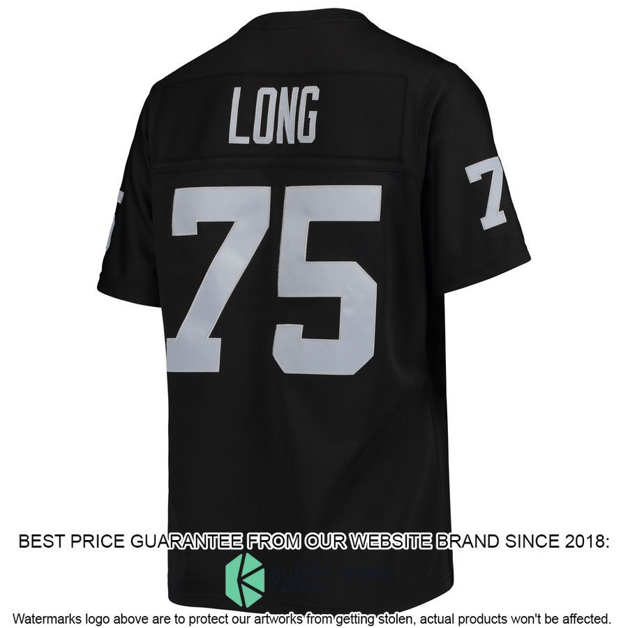 Howie Long Las Vegas Raiders Mitchell & Ness Women's Legacy Replica Black Football Jersey 3 Howie Long Las Vegas Raiders Mitchell & Ness Women's Legacy Replica Black Football Jersey word3