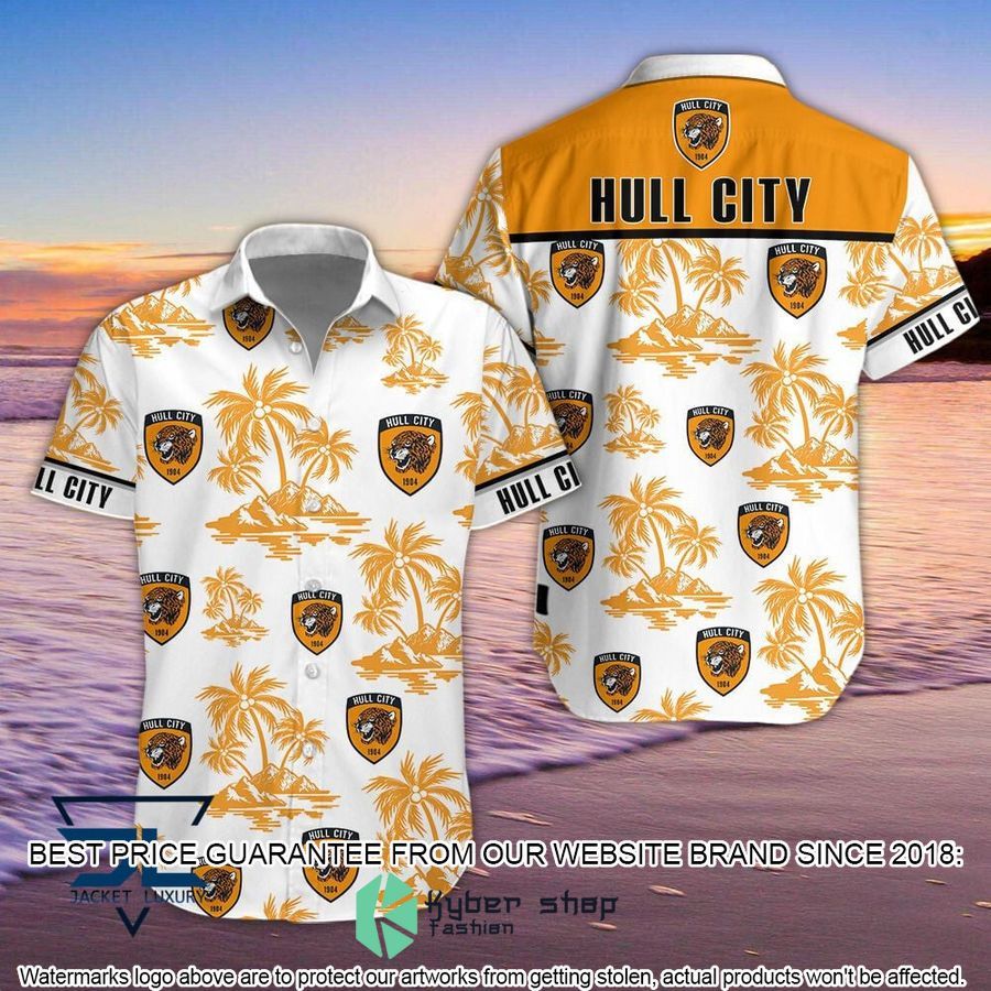 Hull City Palm Tree Hawaiian Shirt, Shorts