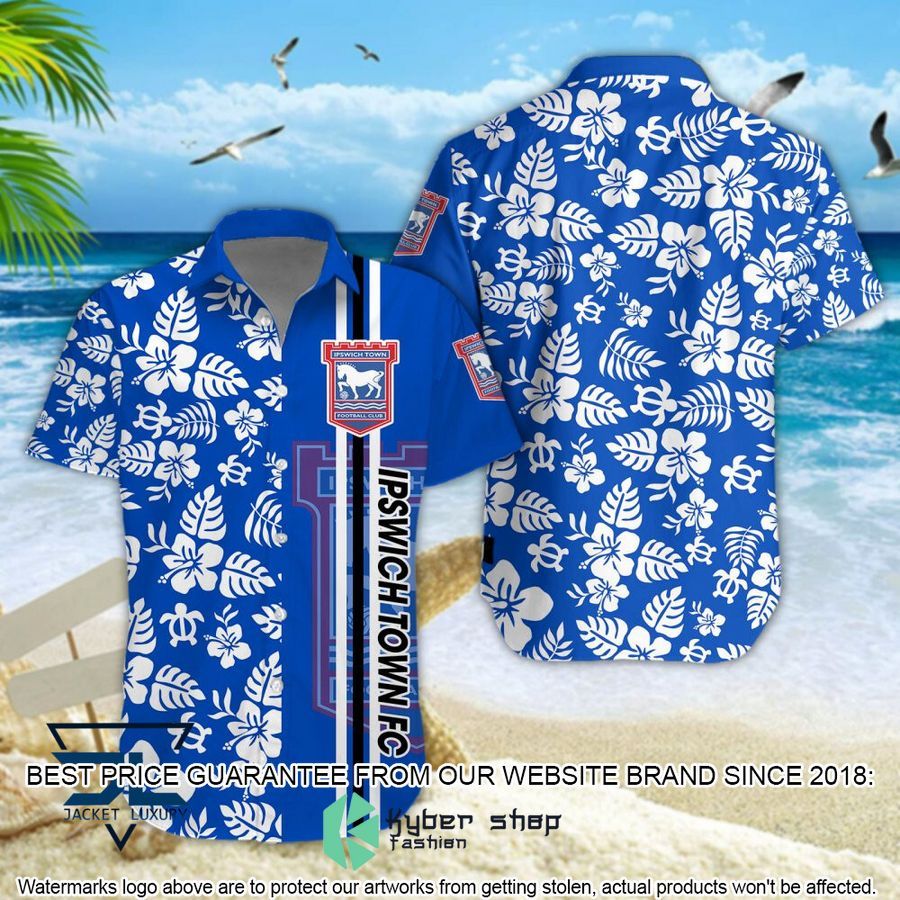 Ipswich Town F.C Hawaiian Shirt, Shorts