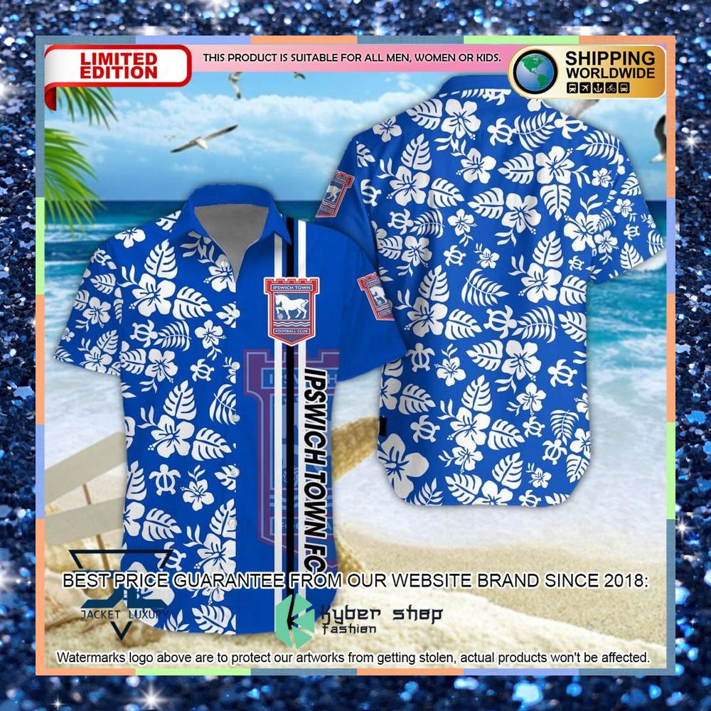 Ipswich Town F.C Hawaiian Shirt, Shorts 3 Ipswich Town F.C Hawaiian Shirt, Shorts word1