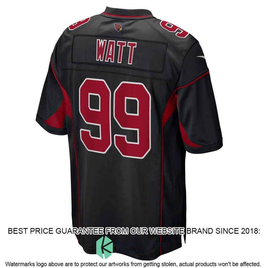 J.J. Watt Arizona Cardinals 2nd Alternate Black Football Jersey 3 J.J. Watt Arizona Cardinals 2nd Alternate Black Football Jersey word3