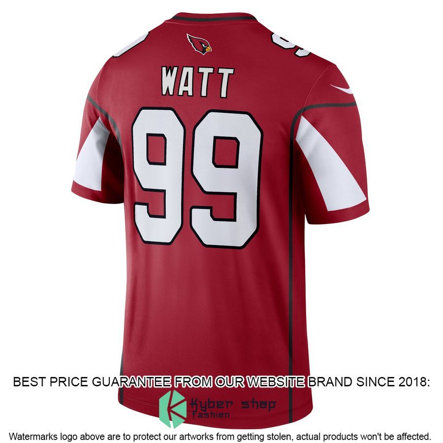 J.J. Watt Arizona Cardinals Cardinal Football Jersey 3 J.J. Watt Arizona Cardinals Cardinal Football Jersey word1