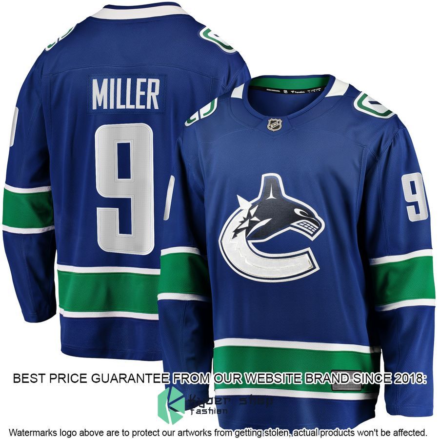 J.T. Miller Vancouver Canucks Blue Hockey Jersey