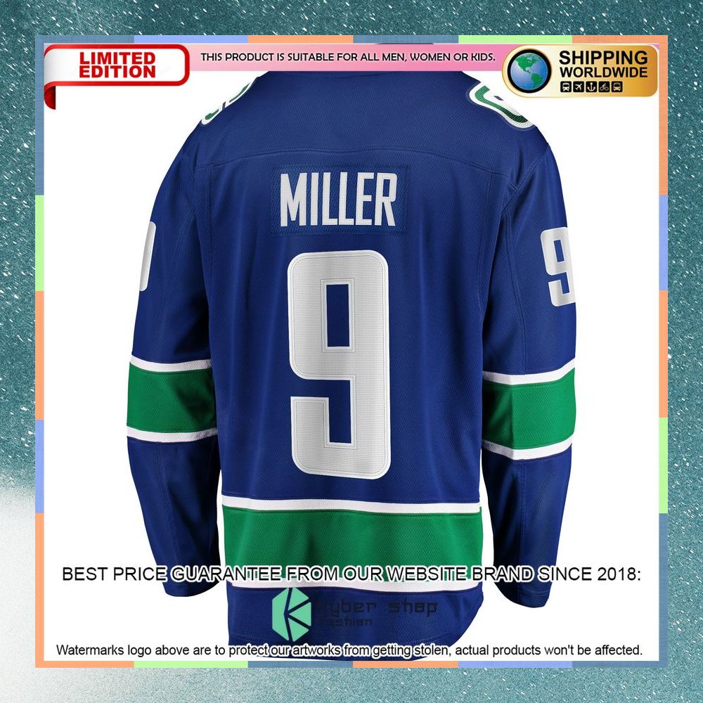 J.T. Miller Vancouver Canucks Blue Hockey Jersey 7 J.T. Miller Vancouver Canucks Blue Hockey Jersey word3