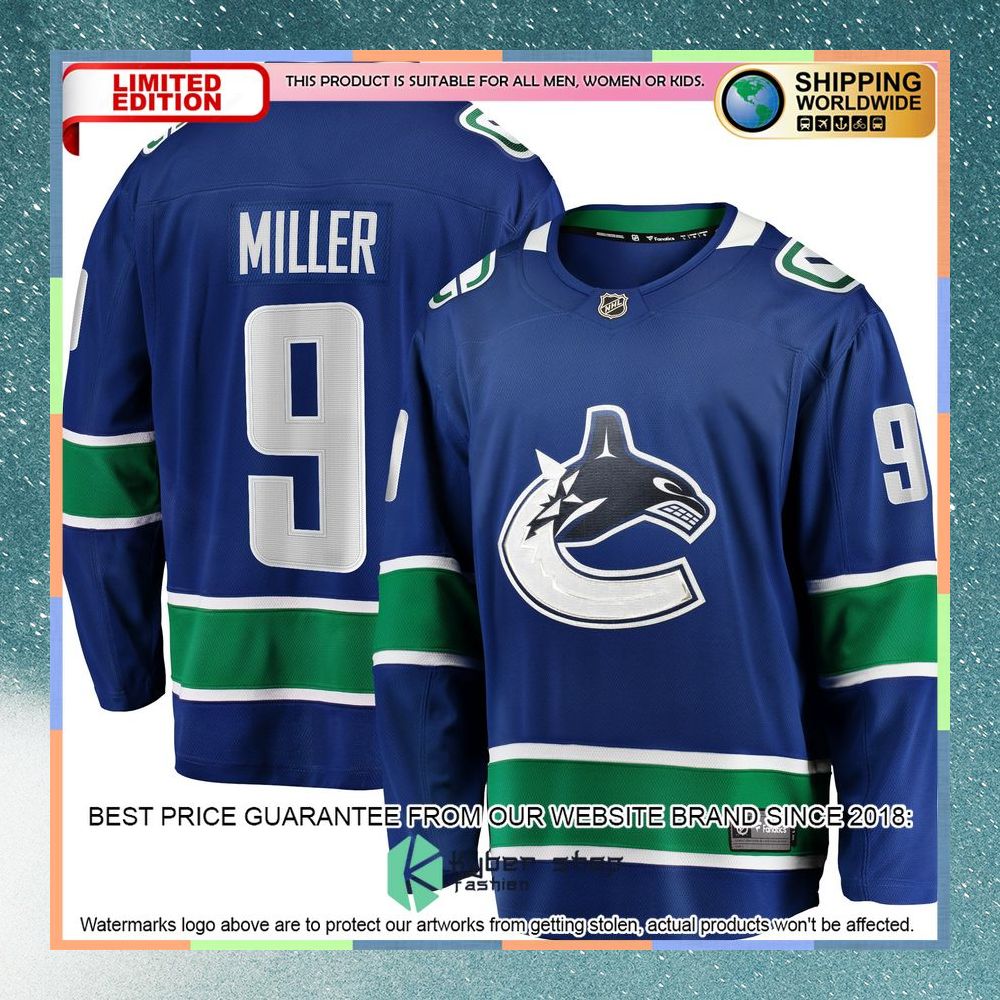 J.T. Miller Vancouver Canucks Blue Hockey Jersey 8 J.T. Miller Vancouver Canucks Blue Hockey Jersey word3