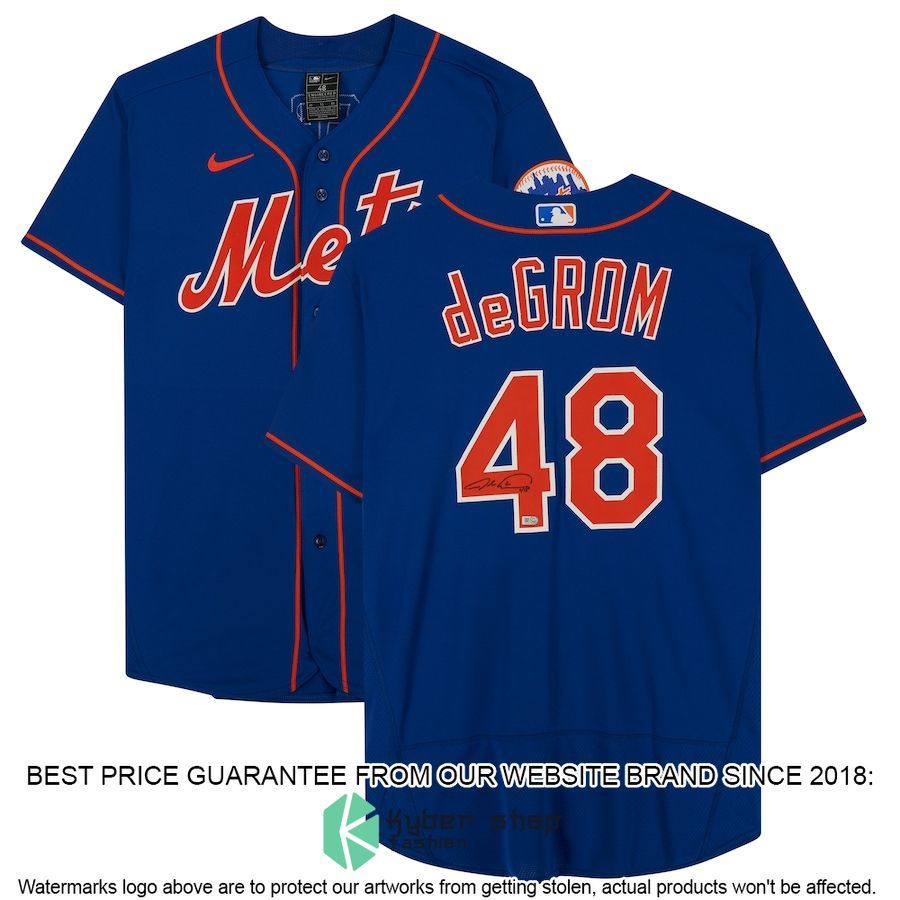Jacob Degrom New York Mets Royal Baseball Jersey