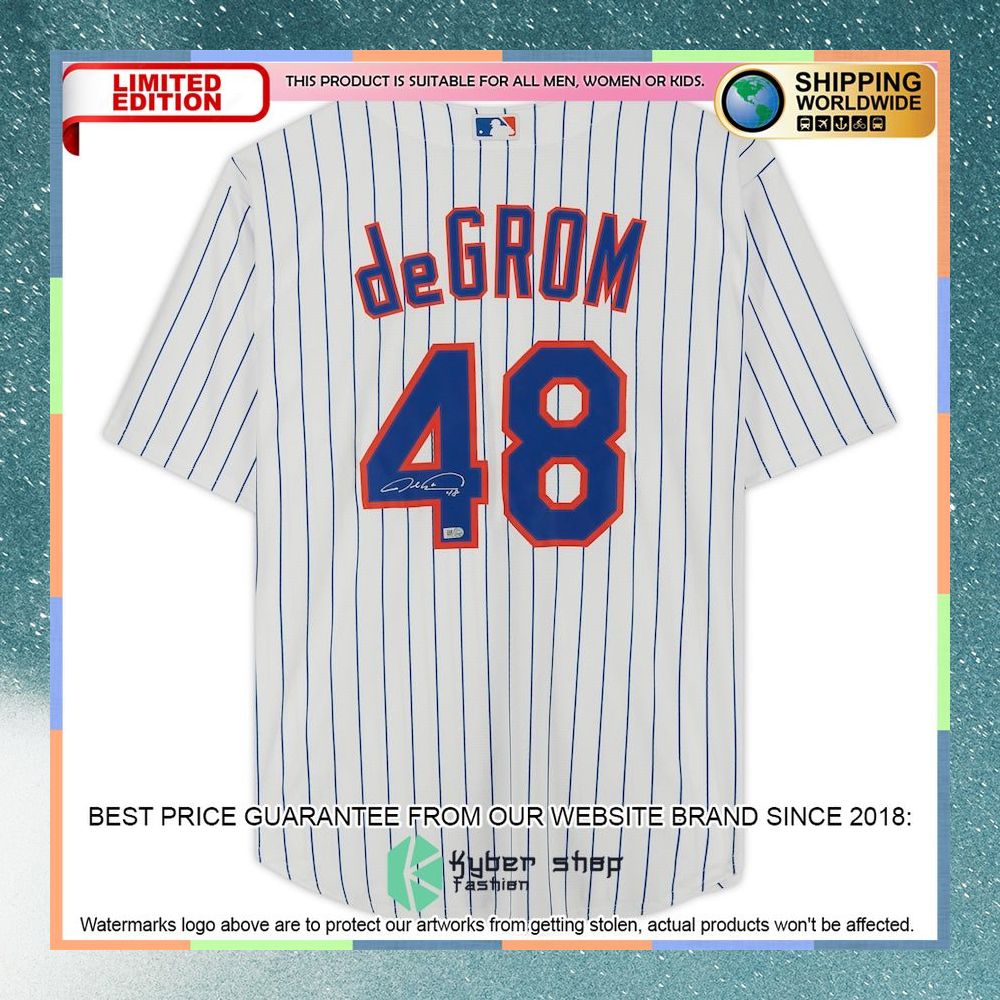 Jacob Degrom New York Mets White Baseball Jersey 5 Jacob Degrom New York Mets White Baseball Jersey word1