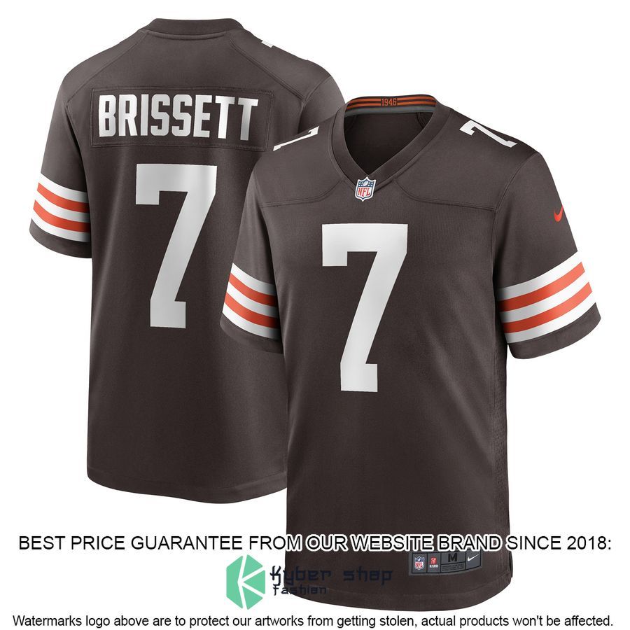 Jacoby Brissett Cleveland Browns Brown Football Jersey
