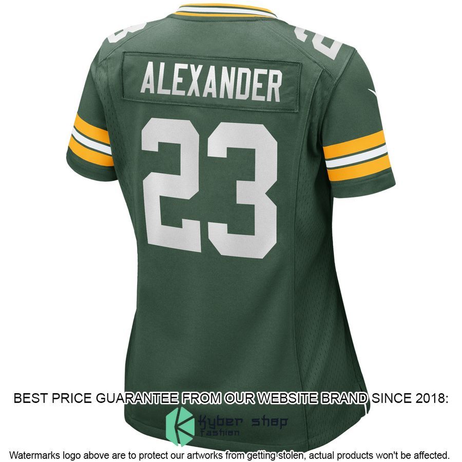 Jaire Alexander Green Bay Packers Women's Green Football Jersey 3 Jaire Alexander Green Bay Packers Women's Green Football Jersey word1