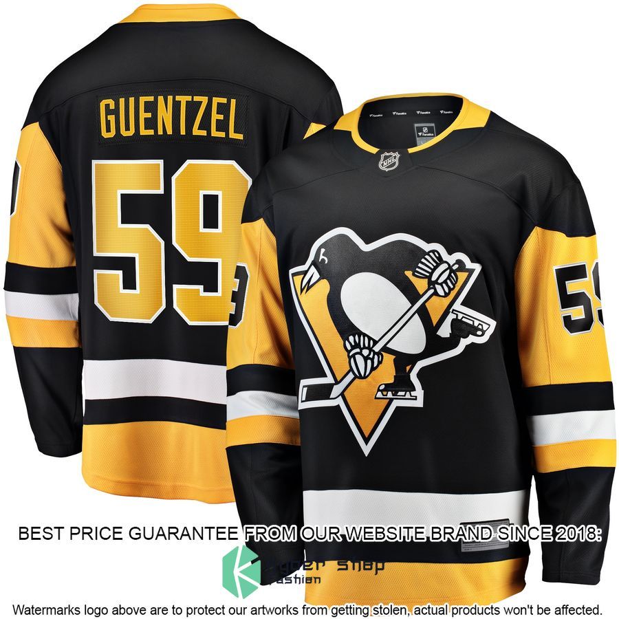 Jake Guentzel Pittsburgh Penguins Home Premier Black Hockey Jersey 4 Jake Guentzel Pittsburgh Penguins Home Premier Black Hockey Jersey word3