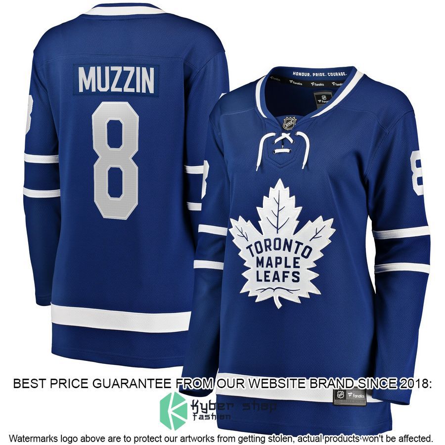 Jake Muzzin Toronto Maple Leafs Women's Blue Hockey Jersey