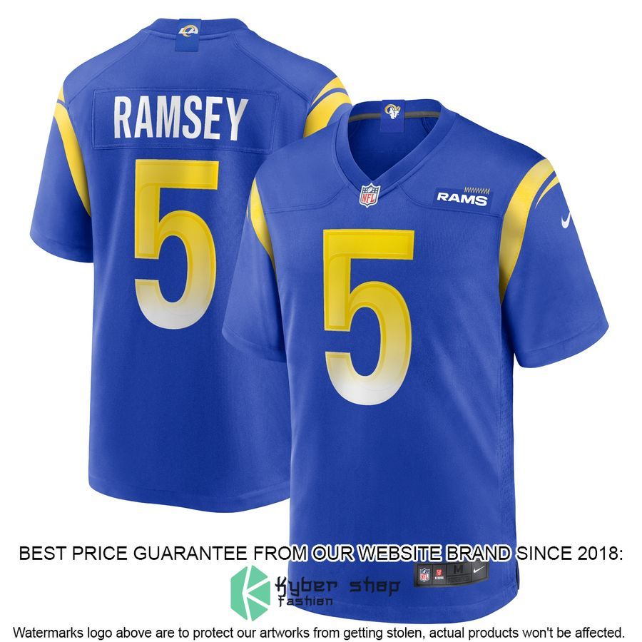 Jalen Ramsey Los Angeles Rams Royal Football Jersey