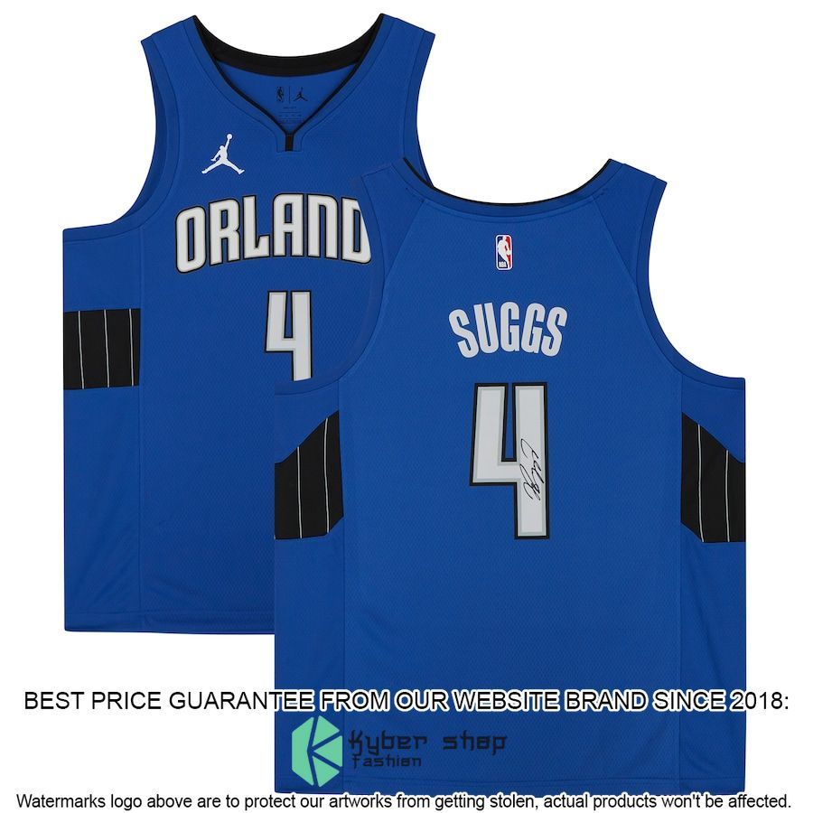 Jalen Suggs Orlando Magic Jordan Brand Blue Basketball Jersey