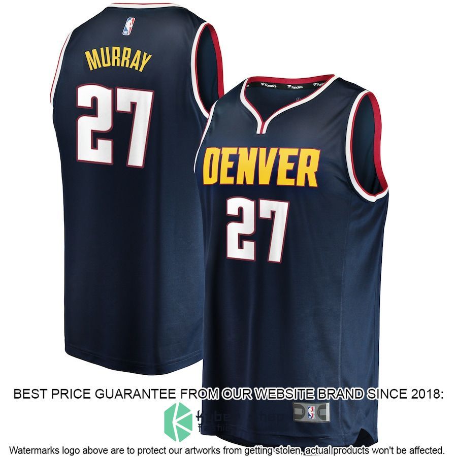Jamal Murray Denver Nuggets Blue Basketball Jersey