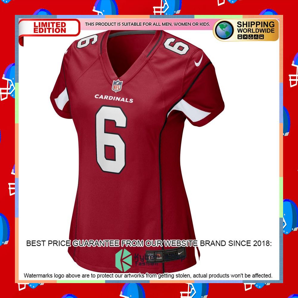 James Conner Arizona Cardinals Women's Cardinal Football Jersey 7 James Conner Arizona Cardinals Women's Cardinal Football Jersey word2