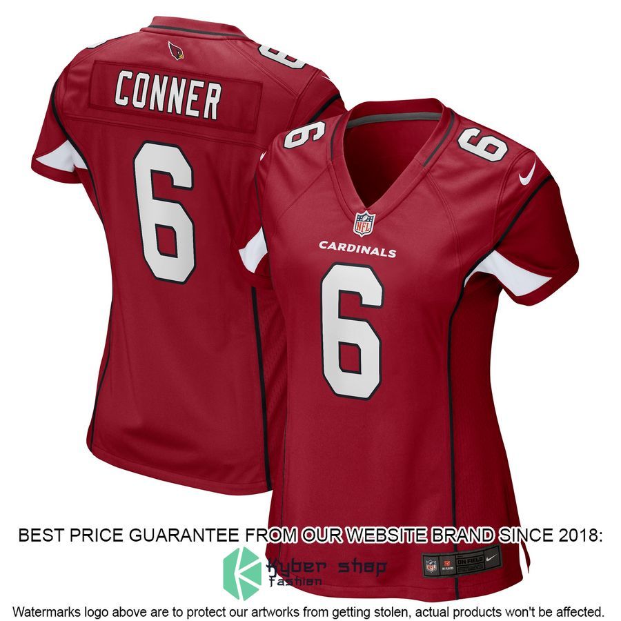 James Conner Arizona Cardinals Women's Cardinal Football Jersey 4 James Conner Arizona Cardinals Women's Cardinal Football Jersey word2