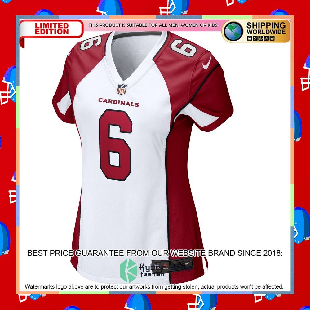 James Conner Arizona Cardinals Women's White Football Jersey 7 James Conner Arizona Cardinals Women's White Football Jersey word2