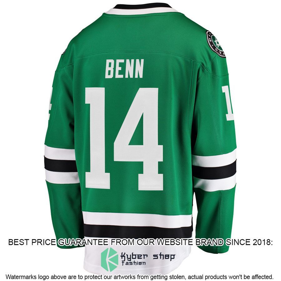 Jamie Benn Dallas Stars Breakaway Green Hockey Jersey 3 Jamie Benn Dallas Stars Breakaway Green Hockey Jersey word1