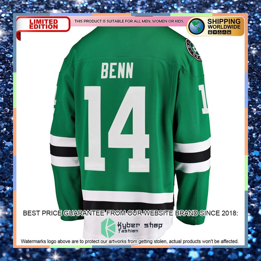 Jamie Benn Dallas Stars Breakaway Green Hockey Jersey 9 Jamie Benn Dallas Stars Breakaway Green Hockey Jersey word1