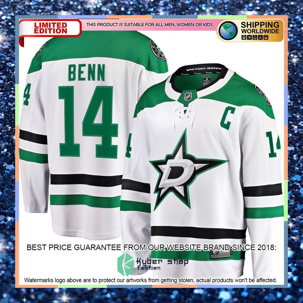 Jamie Benn Dallas Stars Breakaway Green Hockey Jersey 12 Jamie Benn Dallas Stars Breakaway Green Hockey Jersey word1