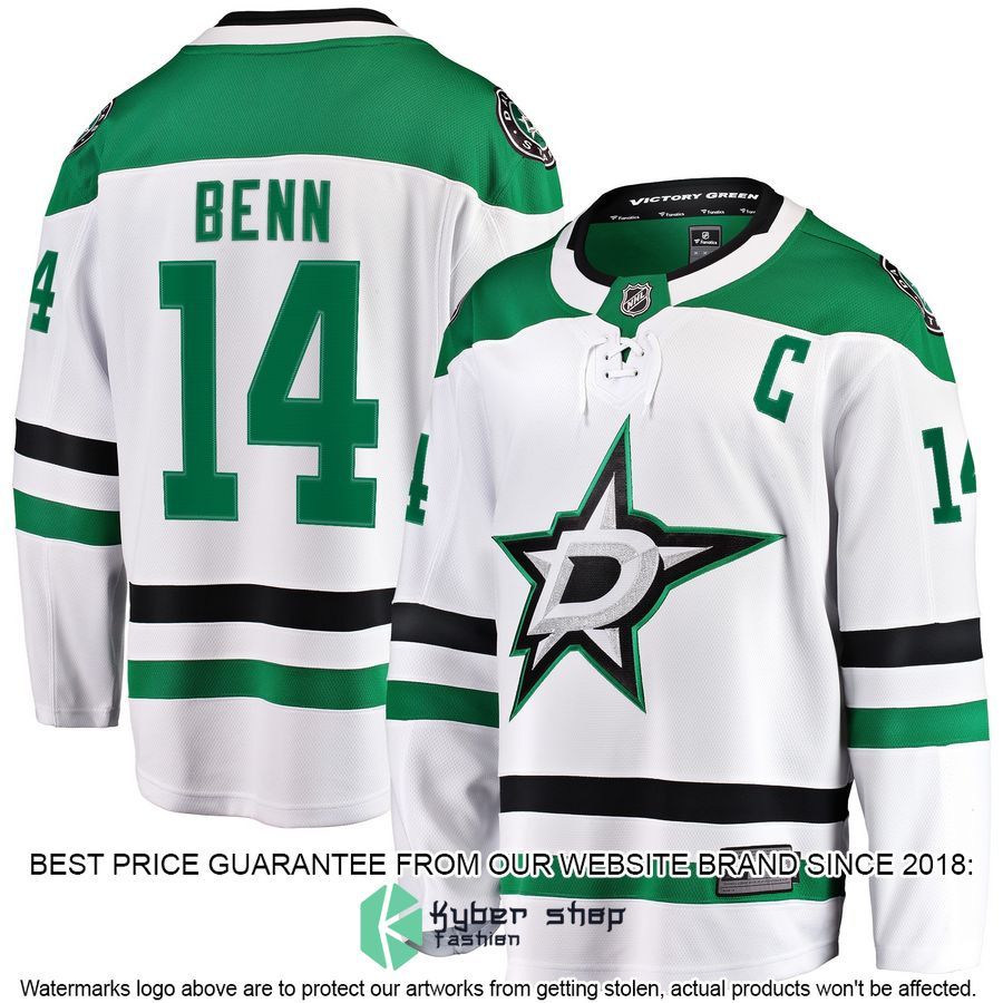 Jamie Benn Dallas Stars Breakaway Green Hockey Jersey 6 Jamie Benn Dallas Stars Breakaway Green Hockey Jersey word1