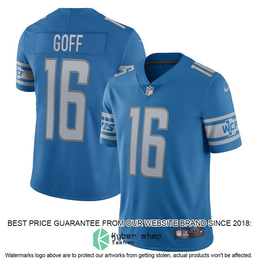 Jared Goff Detroit Lions Alternate Vapor Steel Football Jersey 5 Jared Goff Detroit Lions Alternate Vapor Steel Football Jersey word2