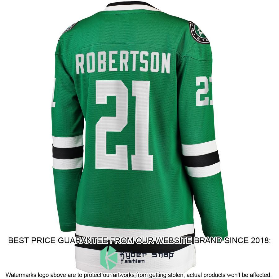 Jason Robertson Dallas Stars Women's 2017-18 Home Kelly Green Hockey Jersey 3 Jason Robertson Dallas Stars Women's 2017-18 Home Kelly Green Hockey Jersey word2