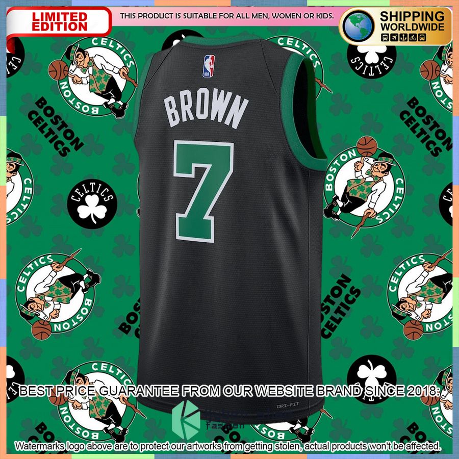 Jaylen Brown Boston Celtics Jordan Brand 2022-23 Black Basketball Jersey 6 Jaylen Brown Boston Celtics Jordan Brand 2022-23 Black Basketball Jersey word3
