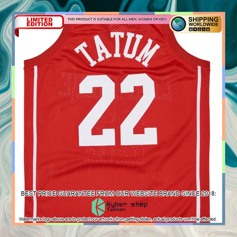 Jayson Tatum Chaminade High School Basketball Jersey 6 Jayson Tatum Chaminade High School Basketball Jersey word1