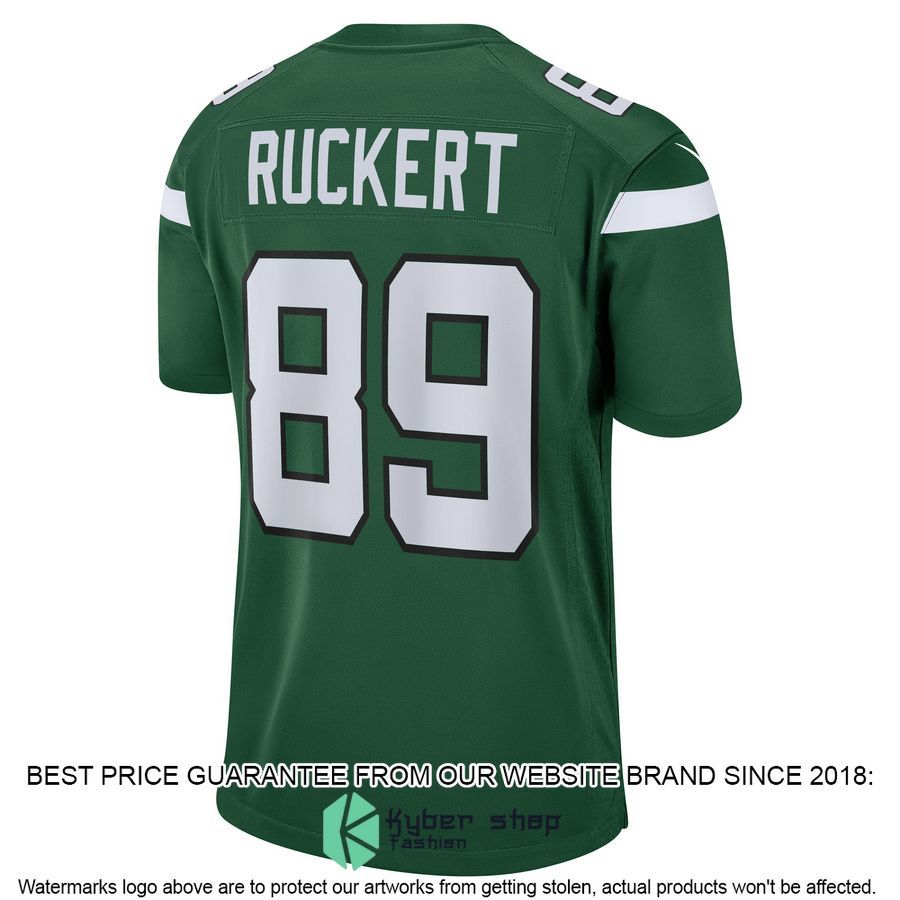 Jeremy Ruckert New York Jets Gotham Green Football Jersey 3 Jeremy Ruckert New York Jets Gotham Green Football Jersey word3