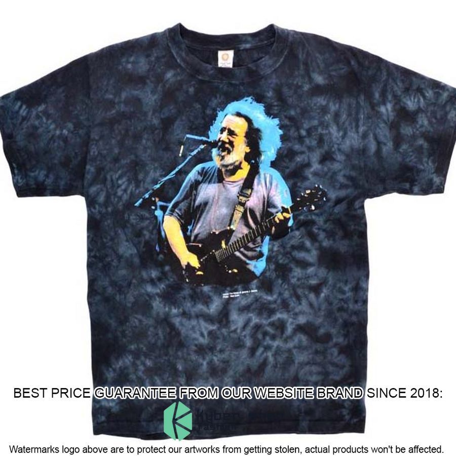 Jerry Garcia Bird Song On Tie Dye Shirt, Hoodie