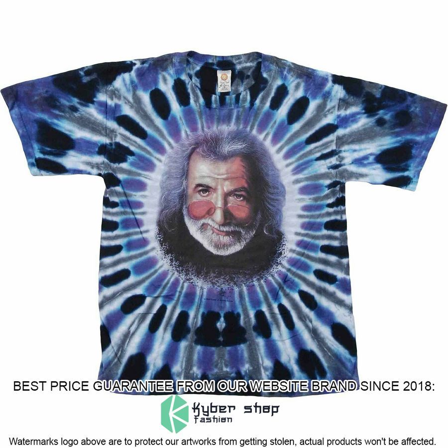 Jerry Garcia Jerry'S Rose Tie Dye Shirt, Hoodie