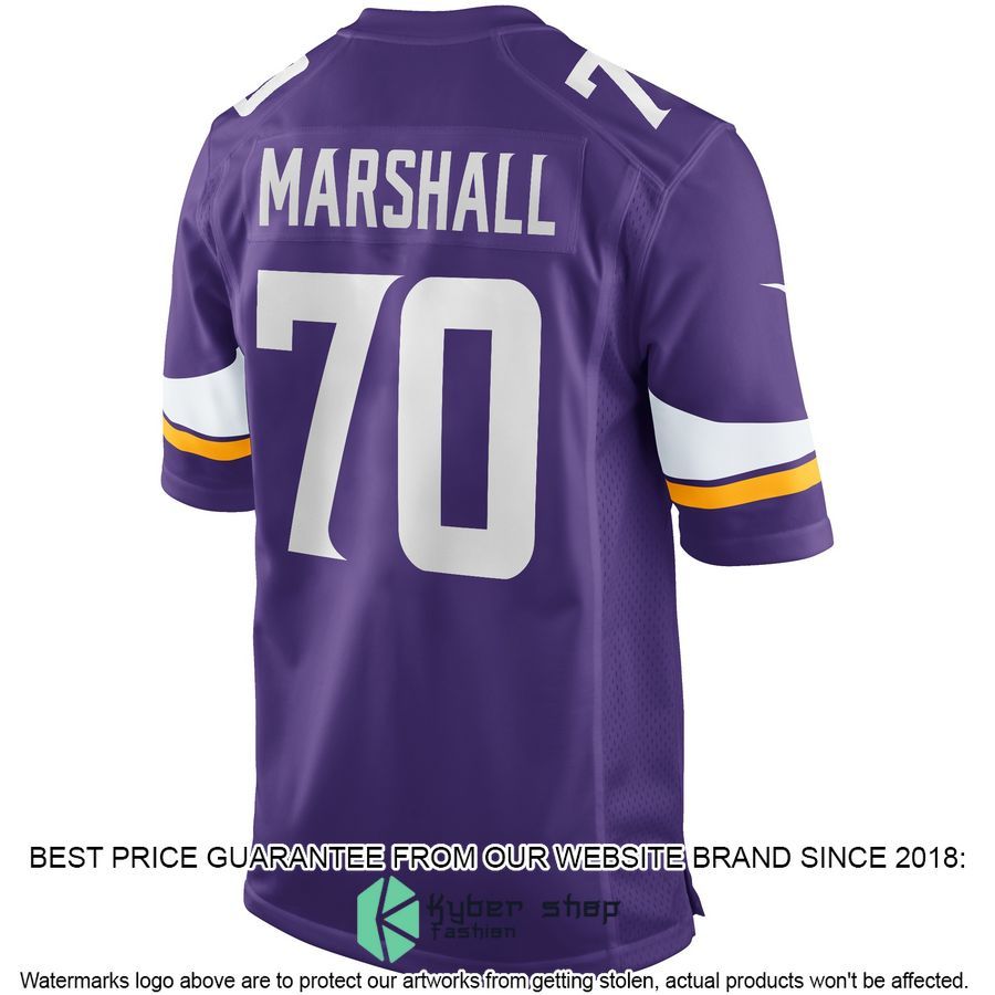 Jim Marshall Minnesota Vikings Purple Football Jersey 3 Jim Marshall Minnesota Vikings Purple Football Jersey word1