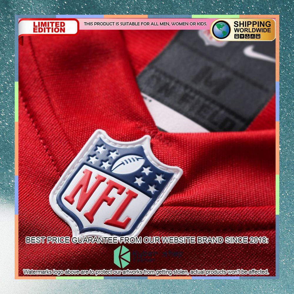 Jimmy Garoppolo San Francisco 49ers Scarlet Football Jersey 8 Jimmy Garoppolo San Francisco 49ers Scarlet Football Jersey word2