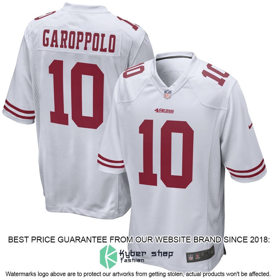 Jimmy Garoppolo San Francisco 49ers White Football Jersey