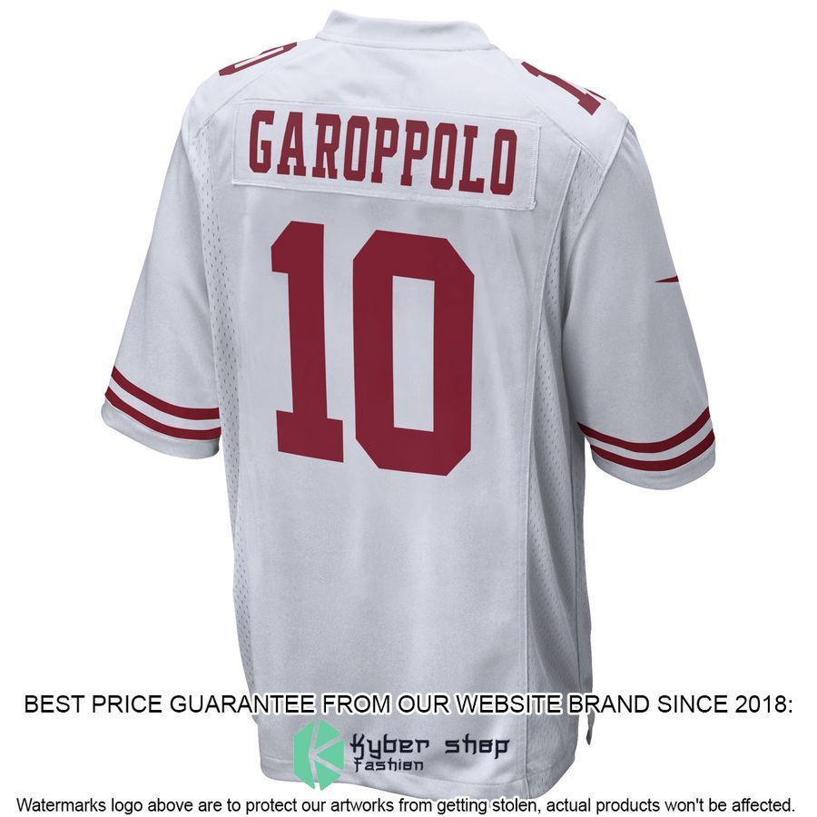 Jimmy Garoppolo San Francisco 49ers White Football Jersey 3 Jimmy Garoppolo San Francisco 49ers White Football Jersey word2