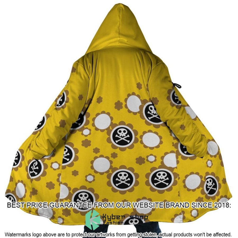 Jinbe Whole Cake Island Arc One Piece Hooded Cloak