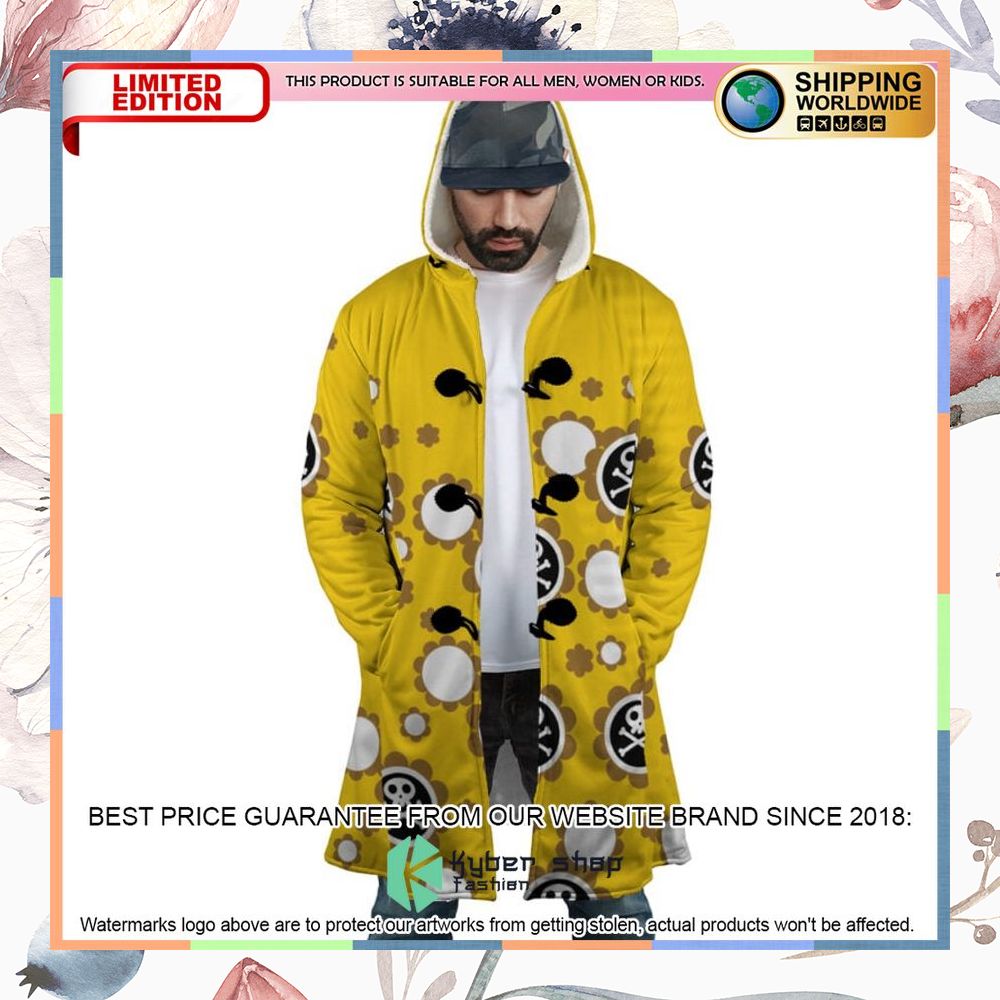 Jinbe Whole Cake Island Arc One Piece Hooded Cloak 8 Jinbe Whole Cake Island Arc One Piece Hooded Cloak word1