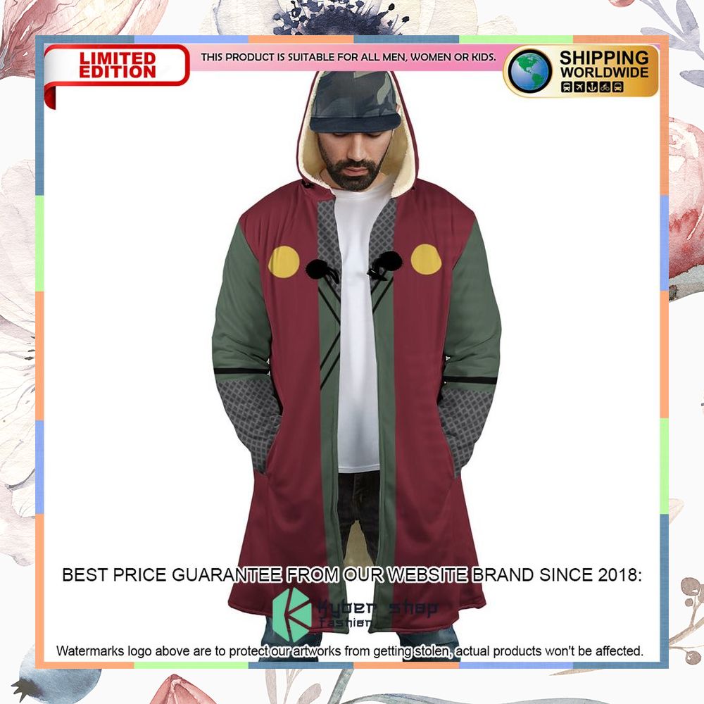 Jiraiya Uniform Naruto Hooded Cloak 8 Jiraiya Uniform Naruto Hooded Cloak word1