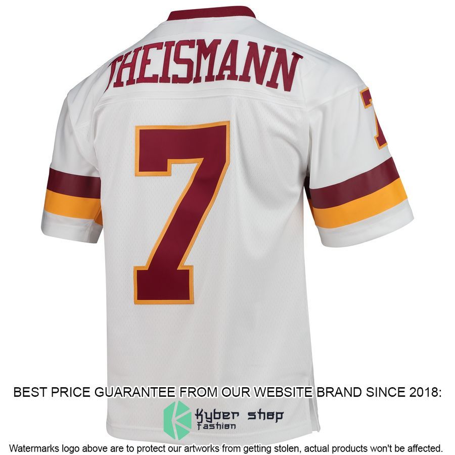 Joe Theismann Washington Football Team Mitchell & Ness 1982 Legacy Replica White Football Jersey 3 Joe Theismann Washington Football Team Mitchell & Ness 1982 Legacy Replica White Football Jersey word2