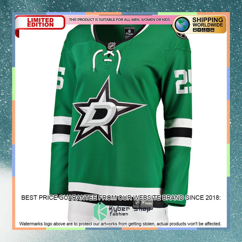 Joel Kiviranta Dallas Stars Women's Kelly Green Hockey Jersey 6 Joel Kiviranta Dallas Stars Women's Kelly Green Hockey Jersey word1