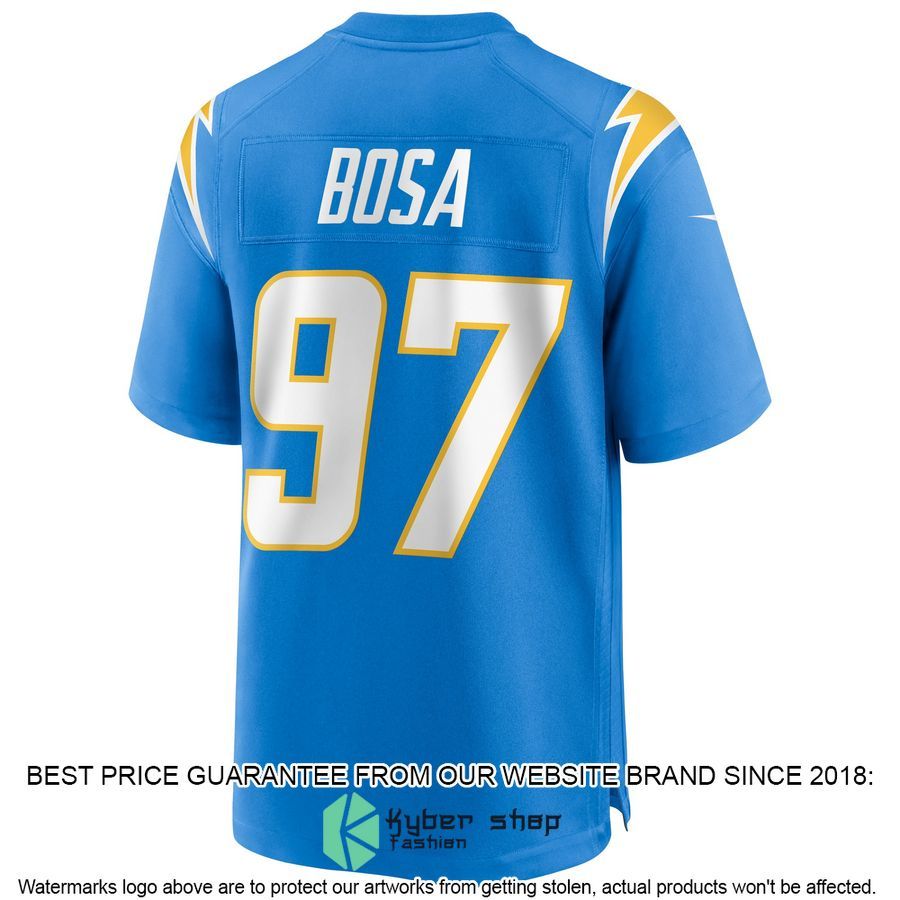 Joey Bosa Los Angeles Chargers Powder Blue Football Jersey 3 Joey Bosa Los Angeles Chargers Powder Blue Football Jersey word3