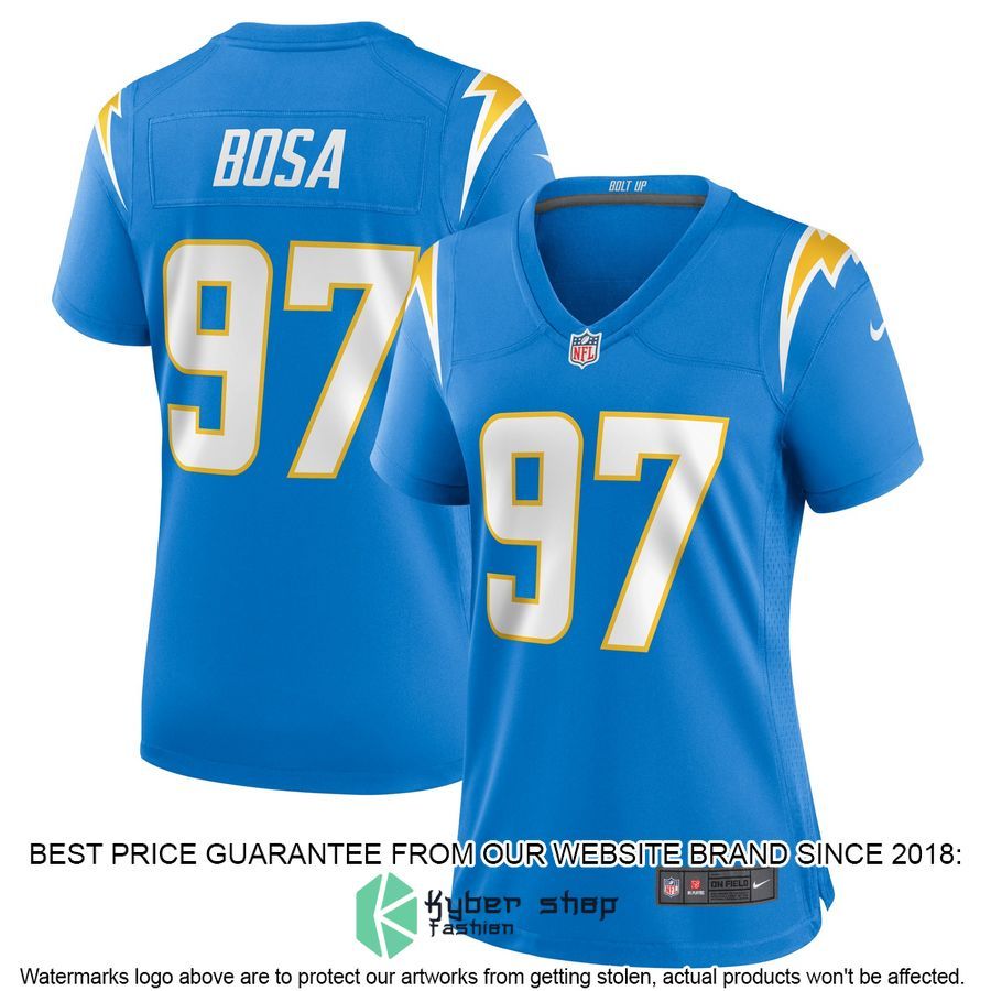 Joey Bosa Los Angeles Chargers Women's Powder Blue Football Jersey