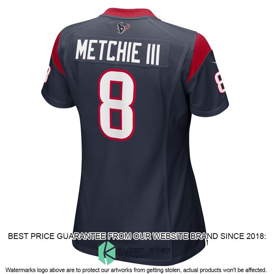 John Metchie III Houston Texans Women's Navy Football Jersey 3 John Metchie III Houston Texans Women's Navy Football Jersey word2