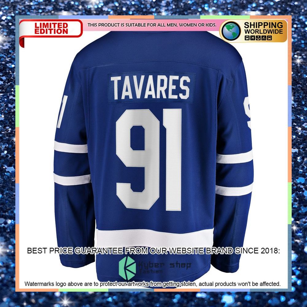 John Tavares Toronto Maple Leafs Home Captain Premier Blue Hockey Jersey 7 John Tavares Toronto Maple Leafs Home Captain Premier Blue Hockey Jersey word2