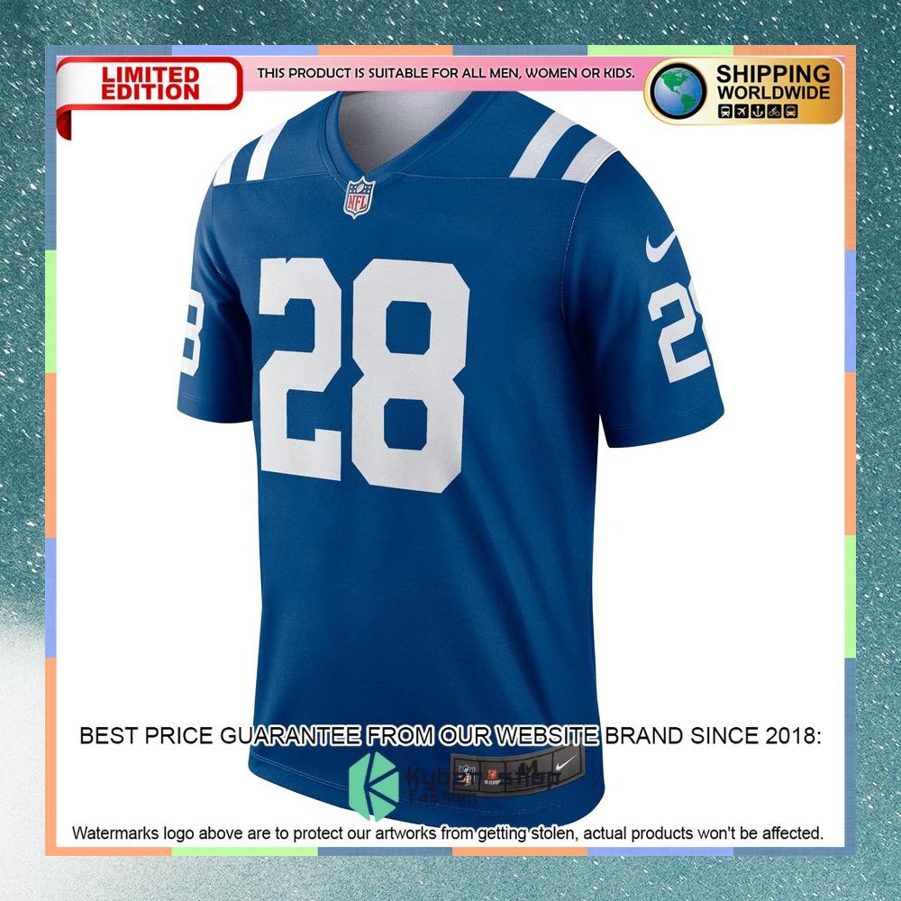 Jonathan Taylor Indianapolis Colts Legend Royal Football Jersey 6 Jonathan Taylor Indianapolis Colts Legend Royal Football Jersey word2