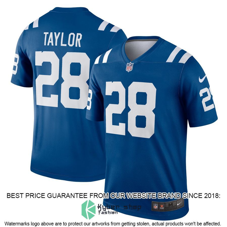 Jonathan Taylor Indianapolis Colts Legend Royal Football Jersey 4 Jonathan Taylor Indianapolis Colts Legend Royal Football Jersey word2